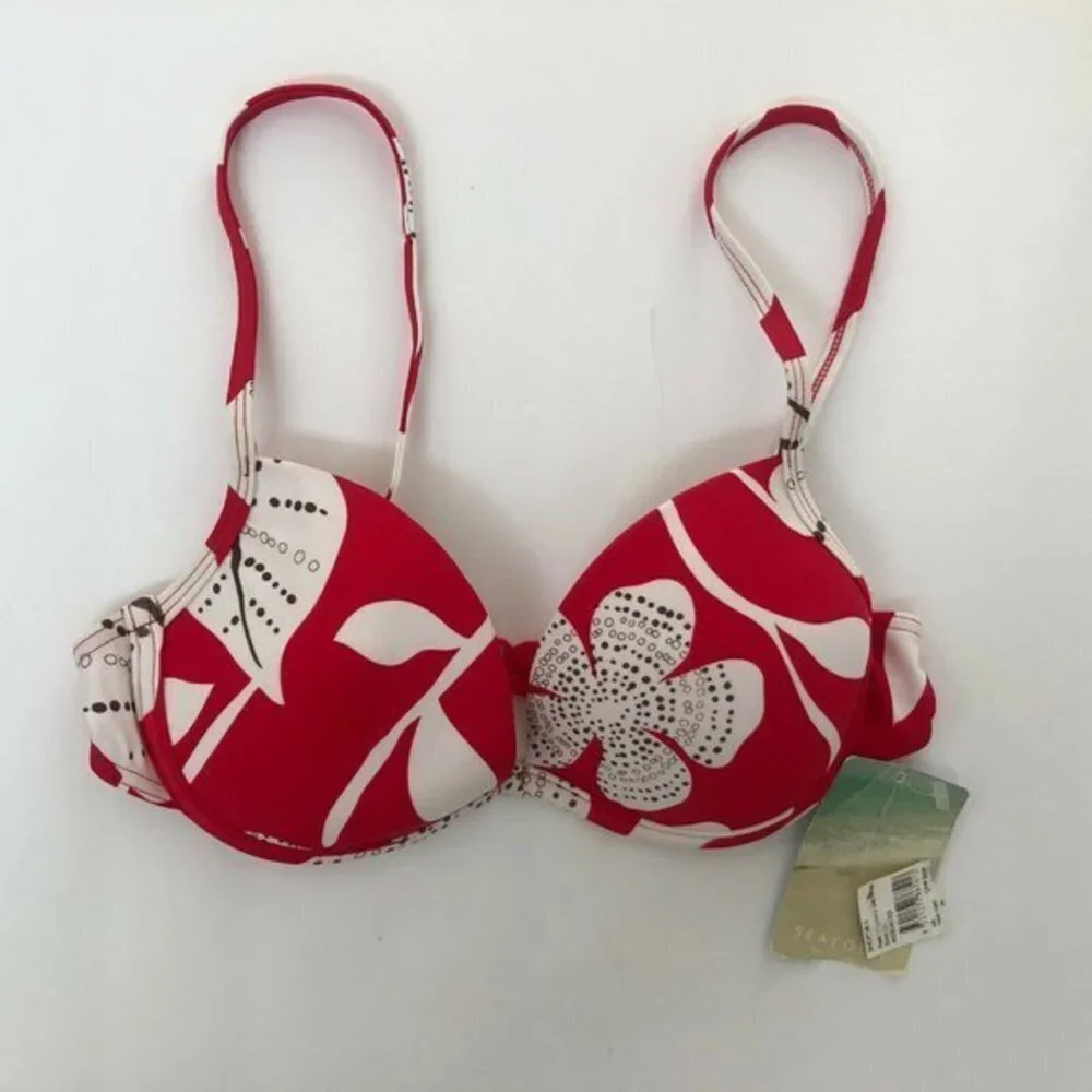 Seafolly 2 pc Bikini Set Swim suit Small 7 - 8